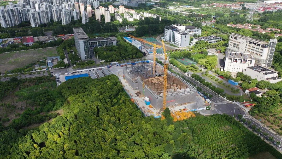 上海荷道建筑-新建宝山区档案馆幕墙工程(图1)